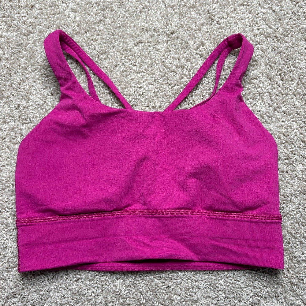 lululemon athletica Magenta Strappy Sports Bra